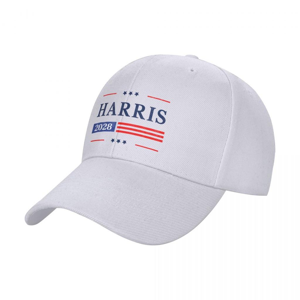 Kamala Harris 2028 President American Flag Vintage Pro USA Distressed Baseball Cap Anime Hat Hard Hat Women's Hats 2025 Men's