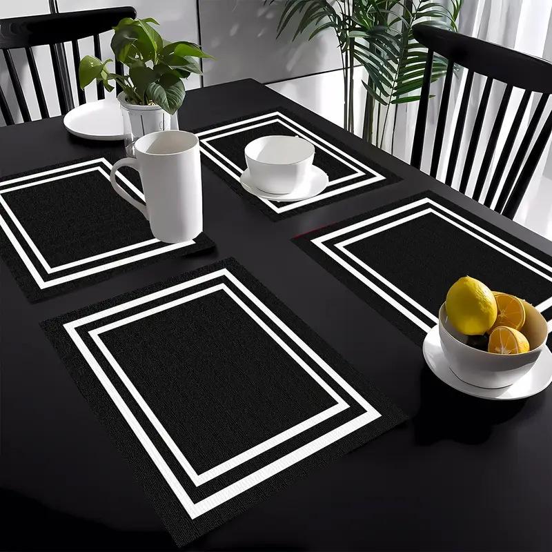 Diatom Mud Table Mat: Non-slip, Wear-resistant, Absorbent, Quick-drying, Stain-resistant, Easy Clean, Heat-insulating Placemat