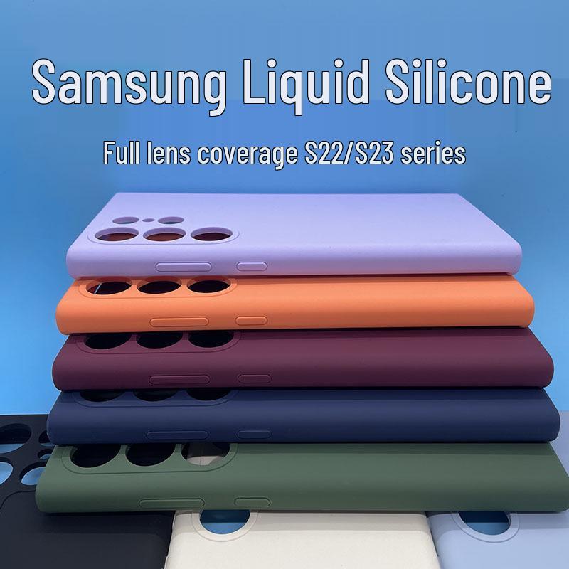 Samsung S24 Ultra Liquid Silicone Case - Skin-Feel, Full Coverage, Fits S25/S25FE