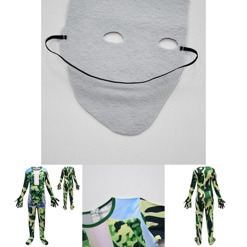 Cartoon Toilet Man Cosplay Costume With Mask Soft Fabric European Style Code 4733)