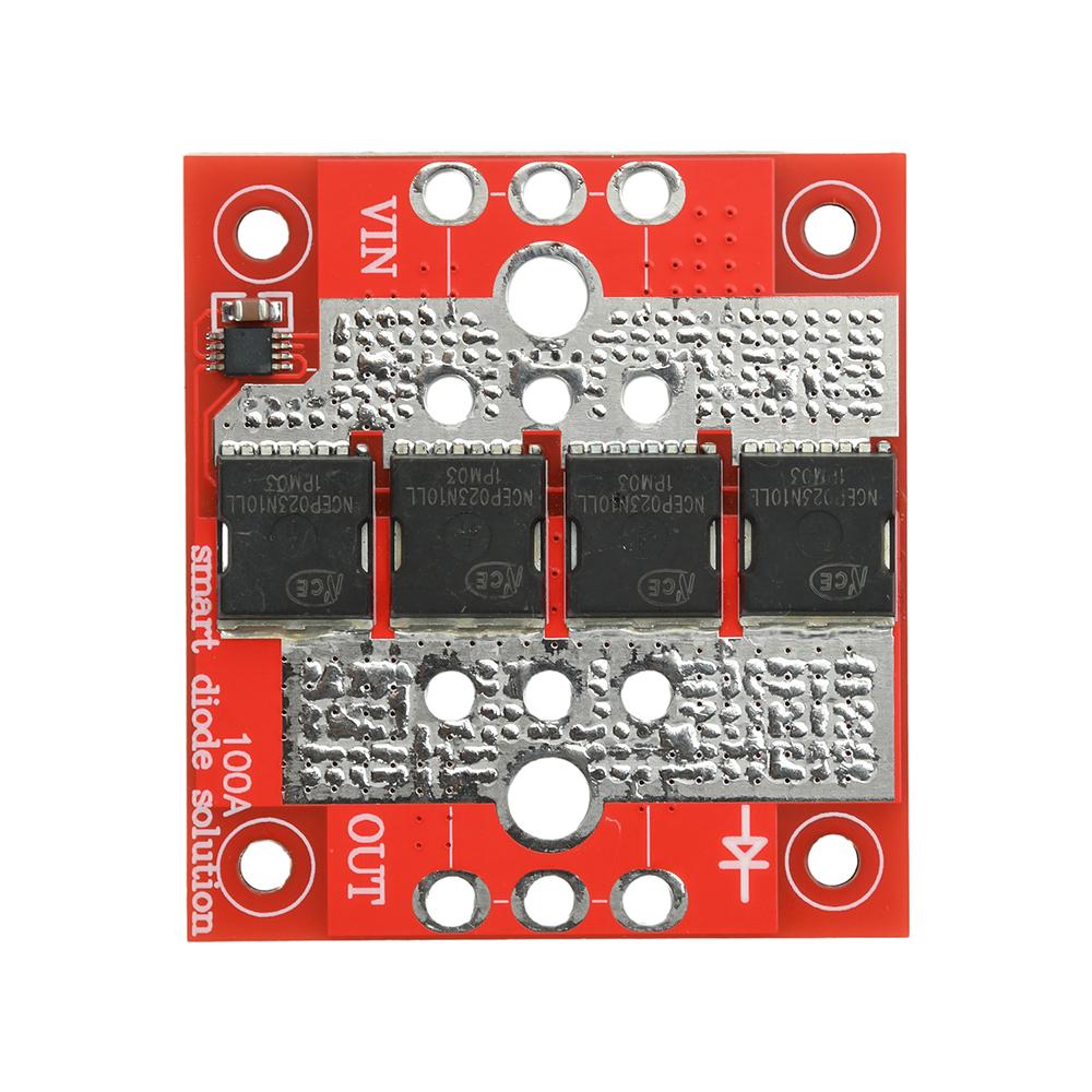 100A Ultra Low Dropout High Current Ideal Diode Module No Ground No Forward Volt Limit Anti-reverse Anti-backflow charging diode