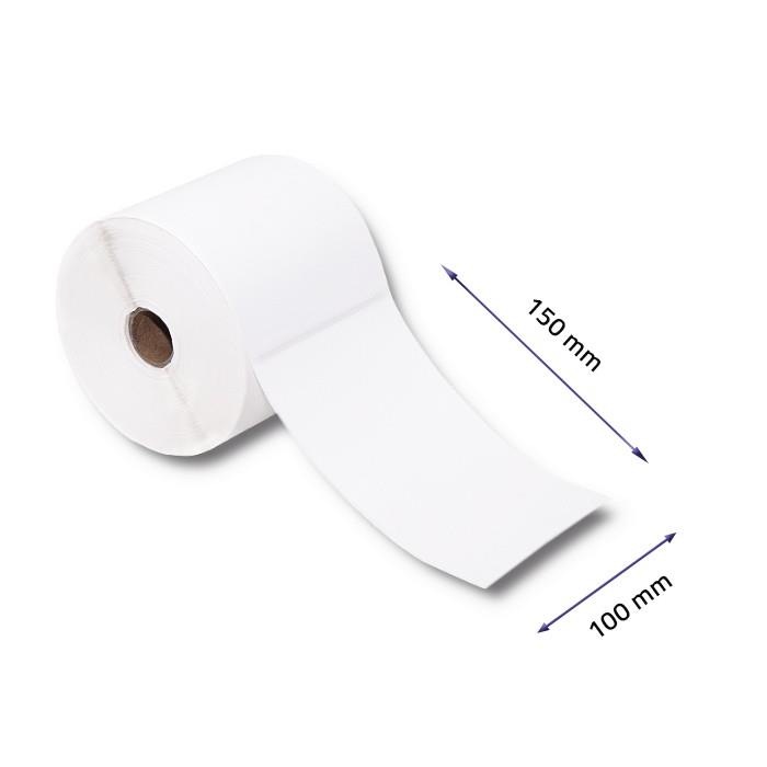 Etykiety termiczne Qoltec 100x150mm | 500szt