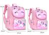 New 1-5 Grade School Bags Cartoon 3D Unicorn Girls Sweet Kids School Backpacks Boys Lightweight Waterproof Primary Schoolbags