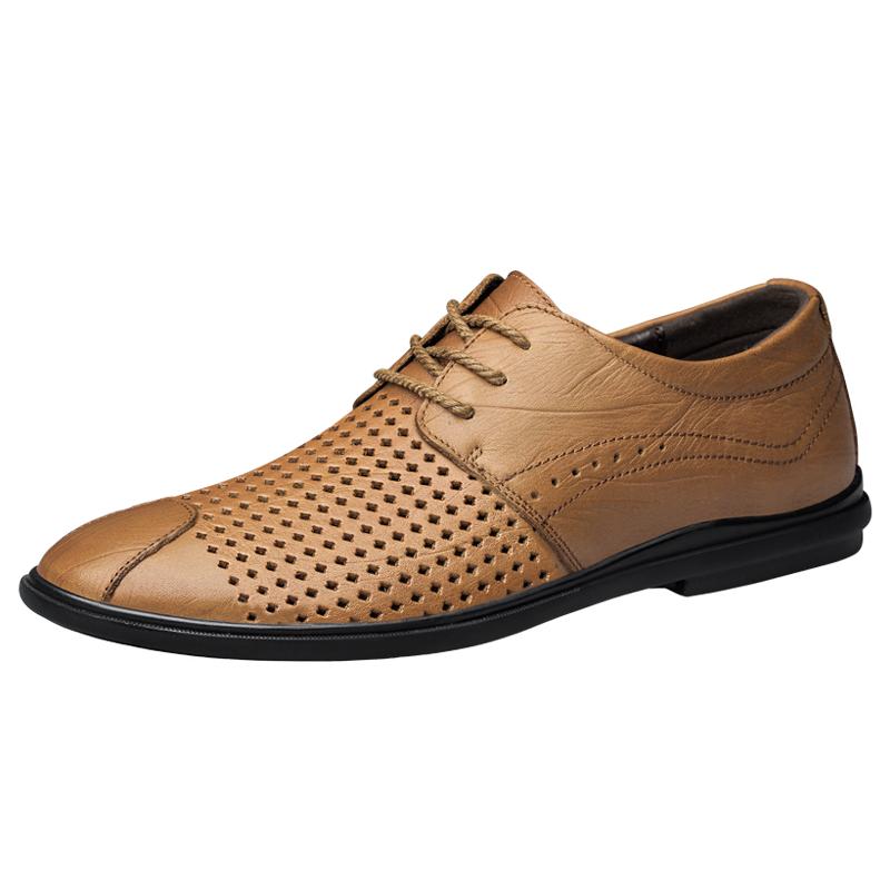 British Style Men's Genuine Leather Shoes Groom's Wedding Shoes High-end Banquet Men's Interview Business Shoes Free Delivery
