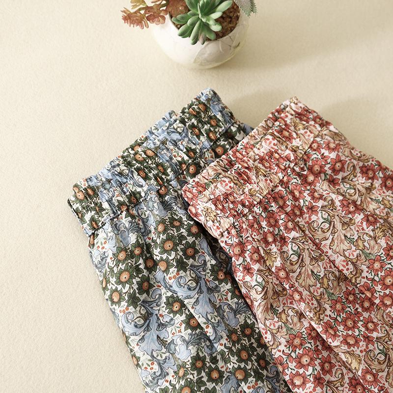 Summer 2025 Plus Size Casual Loose Printed Skirt