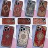 Persian Carpet Floral Pattern Case For Xiaomi Redmi Note 14 13 12 11 10 15 Pro Plus Cover For Redmi 15 C 13C 10C 12C 14C