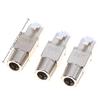 1Pc Cat7 Cat6A Cat8 Rj45 Connector Tool-Free Zinc Alloy Shielded Ethernet Termination Plugs