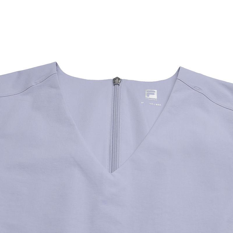 FILA Urban Explore Simple Comfortable Versatile Tank Top Women tops Light-Gray Purple A11W638108FPU
