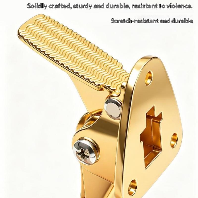 1Pcs Anti Collision Easy Pedal Floor Holder Kick Down Door Stopper Hardware Wall Protectors Door Holder