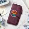 Women Retro Pattern Purse Fashion Casual Multi Slot Long Wallet Daily Use Stylish Portable Card Holder
