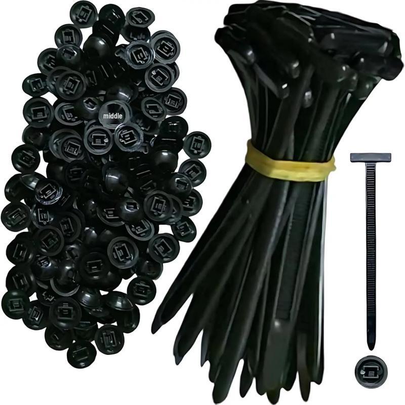 Multi-Function Zip Tie Buckle Rivet for Engine Plate, Fender Liner, Mudguard, Trunk Clip