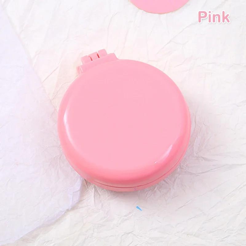 1 Pcs Small Size Hair Comb with Folding Mirror Traveling Portable Massage Folding Comb Women Girl Hair Brush Styling Tools