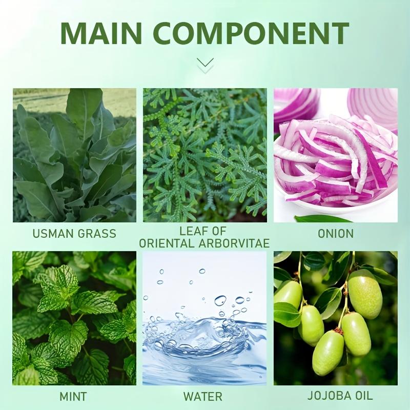 120g Usman Grass and Platycladus Orientalis Leaf Shampoo Soap, Cleaning, Removes Loose Dandruff, Control Oil, Nourish,repairs Split and Damaged Hair