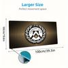 Udinese Calcio Color Mouse Pad Large Gaming Table Cushion Non-slip Laptop Tablet Big Mousepad XXL Mat Mini PC Playmat With Lock edge