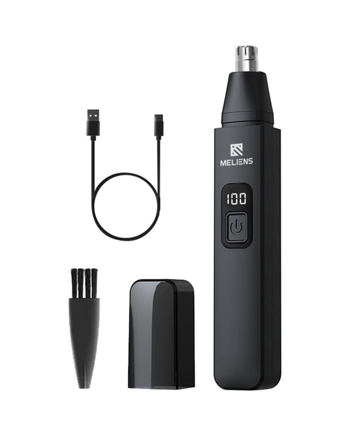 Rechargeable nose hair trimmer, eyebrow and ear hair multi-trimmer