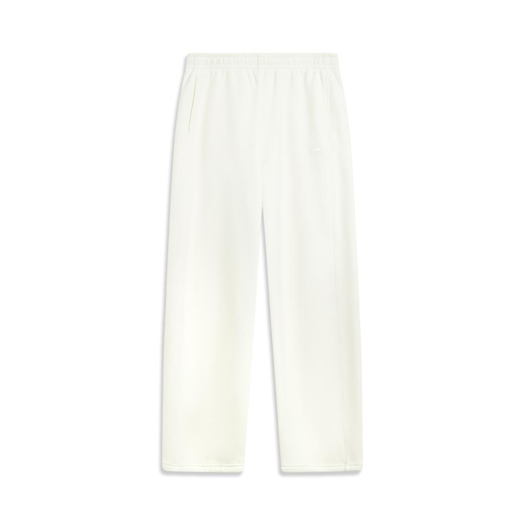 Li-Ning Embroidered Letter Logo Knit Sports Pants Women bottoms AKLVA04-1