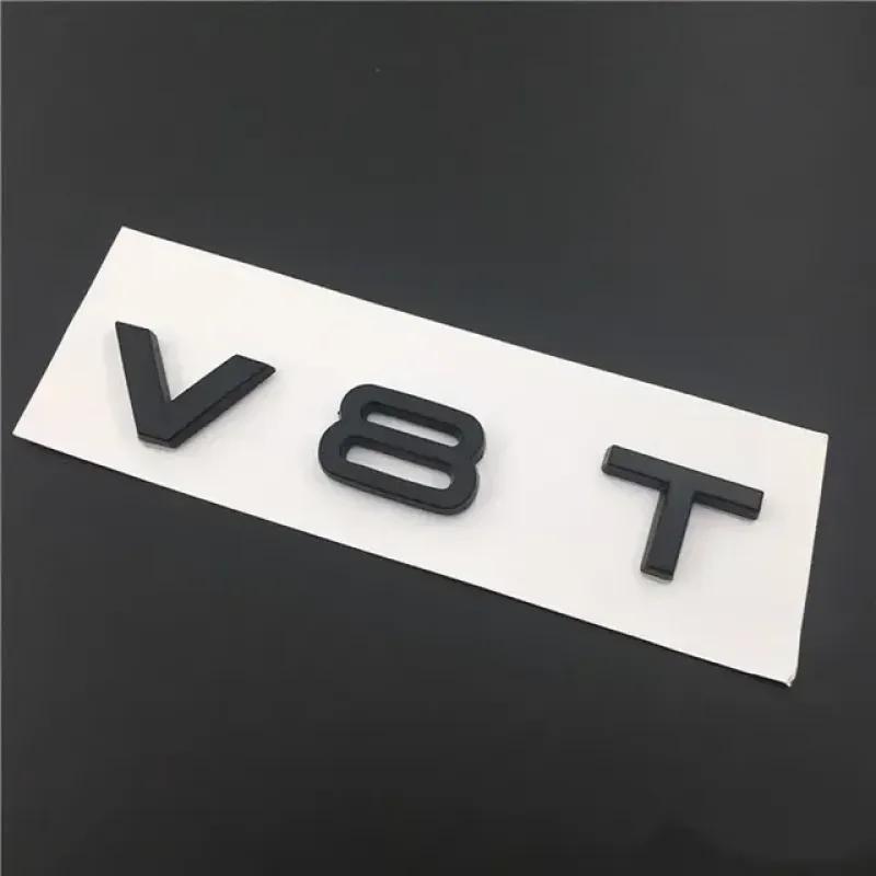 

Автомобильный Стайлинг 3D Металл V6T V8T Боковая Эмблема Крыла Хвост Багажник Логотип Значок Наклейка Для A3 A4 A5 A6 A7 A8 S3 S4 S5 S6 Q3 Q5 Q7 V8T-Black