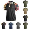 Men's Summer Print Short Sleeve Lapel Shirt Men's Casual Fashion Shirt