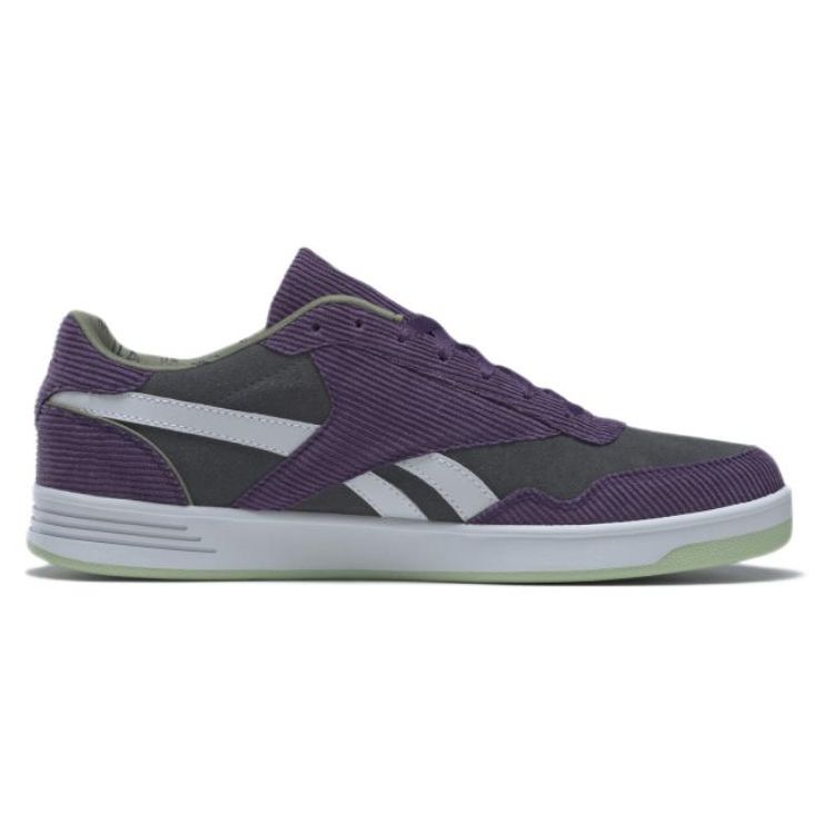 Reebok Tech T Low Top Sneakers Unisex Sneakers Purple Green White HQ4588