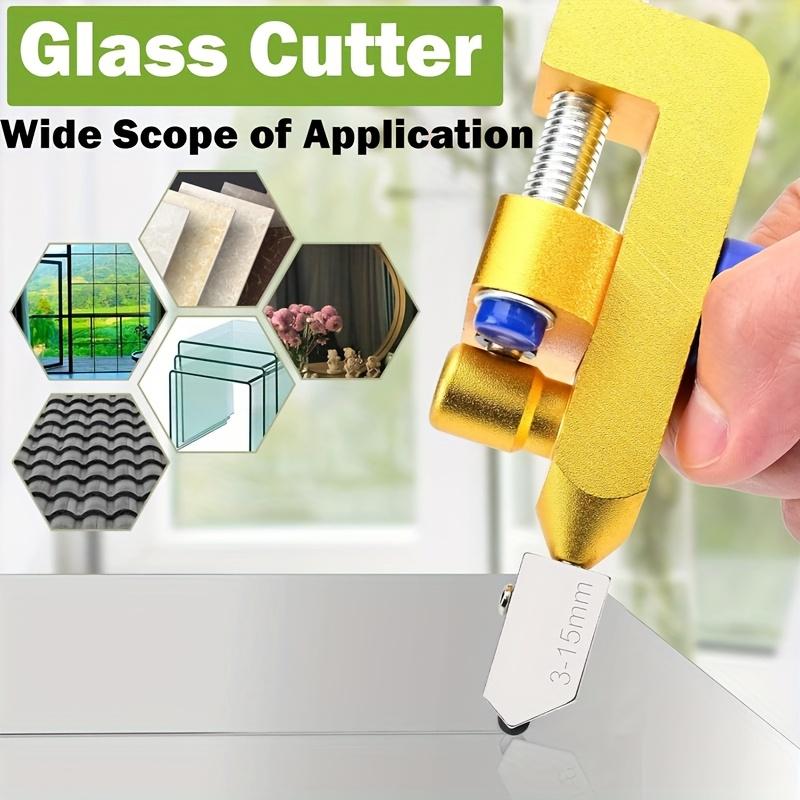 Langlebiger & Benutzerfreundlicher 2-in-1 Glas- & Keramikfliesenschneider - Präzises Schneiden & Brechen - für DIY- & Profi-Projekte