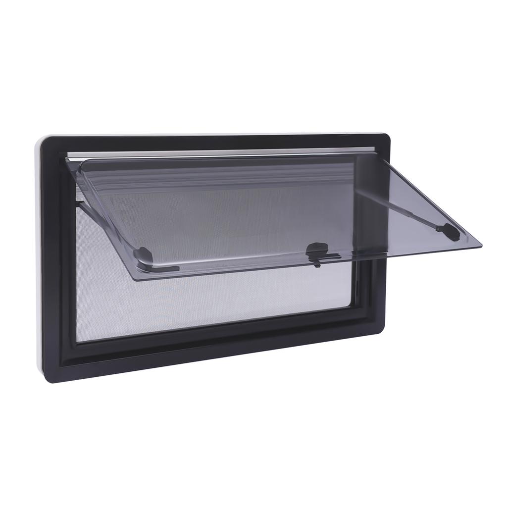MG16RW Caravan Window 900x500mm Push-Out RV Ventilation Window with 70° Max