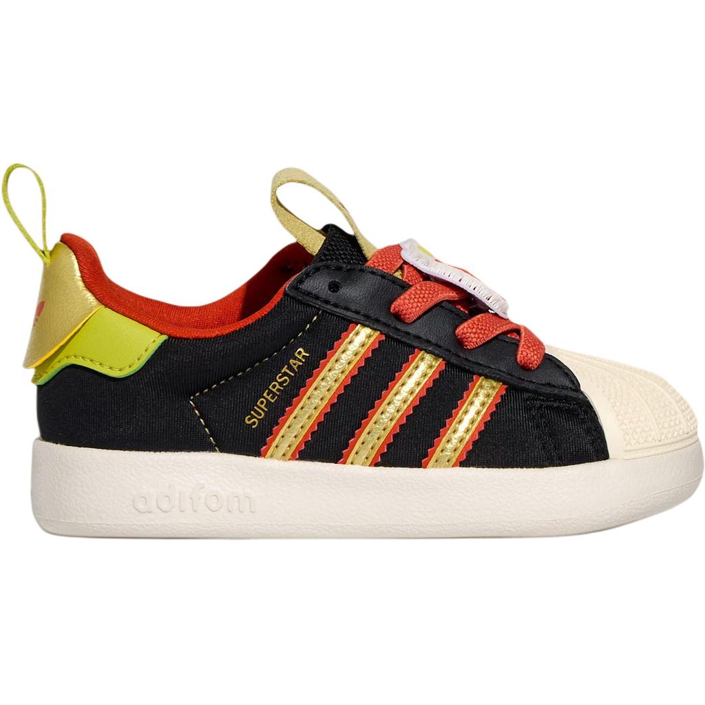 adidas Originals Adifom Superstar 360 Fabric New Year Edition Classic Comfortable Low Top Walker Shoes Baby Sneaker Black KH5699