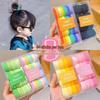 Large, high-elasticity hair ties for girls: gentle on hair, perfect for high ponytails, durable and ideal for students.