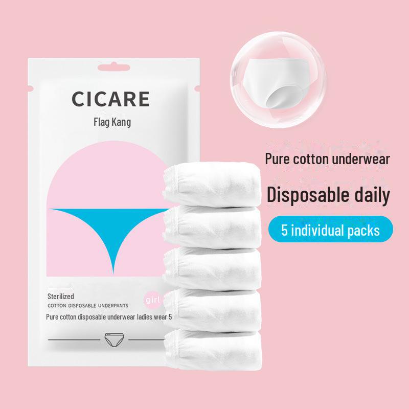 

Одноразовые хлопковые носки Qikang Unisex — для путешествий, впитывающие пот, дышащие, не требующие стирки, повседневные, средней толщины, для всех сезонов L [45-55 kg]