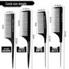 LIEI Anti-static Pintail Teasing Comb
