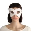 Masque Papillon Demi-visage Masque Cosplay Masque Cuir Renard Pour Cosplay Bal Femmes