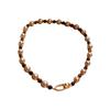 Pearl Beaded Clasp Necklace - Retro French Style for Autumn/Winter