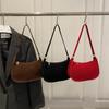 Nuova borsa a mano da donna nuova texture nicchia retrò borsa sottoascellare versatile per lavoro pendolare borsa a spalla