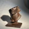 Ceramic Handicrafts Realistic Figure Sculpture David's Artistic Statue Abstract Human Face Greek Figurines Home Decoration