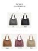 2025 Women's Large Canvas Tote: Fashionable, Artistic, and Simple Design with Single Shoulder Strap