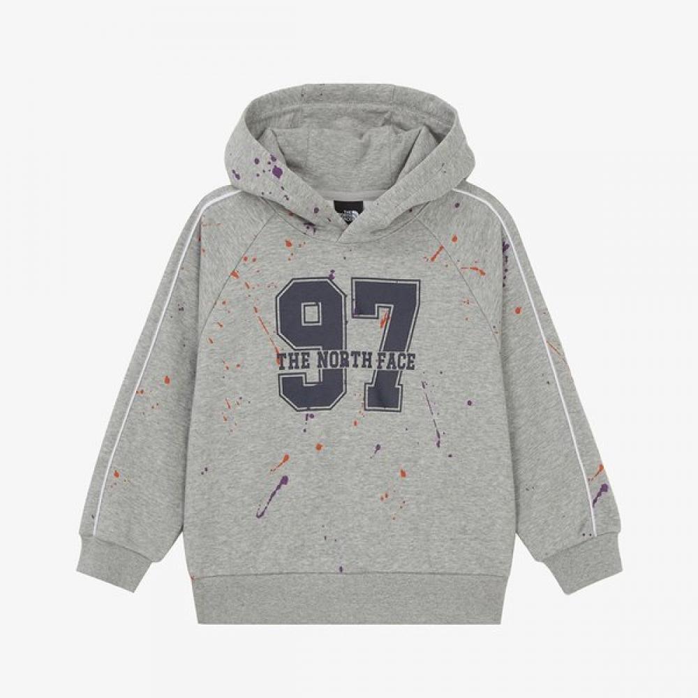 

The North Face Kids Track On Hoodie Melange Grey Nm5pr54t MELANGE GREY/140