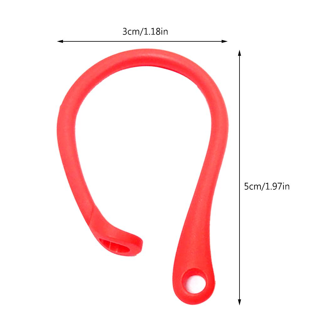 Sports Anti-lost Earhooks Silicone  for 3 Earhook Holder Comfortable Ear Hooks for Running Jogging Cycling Gym