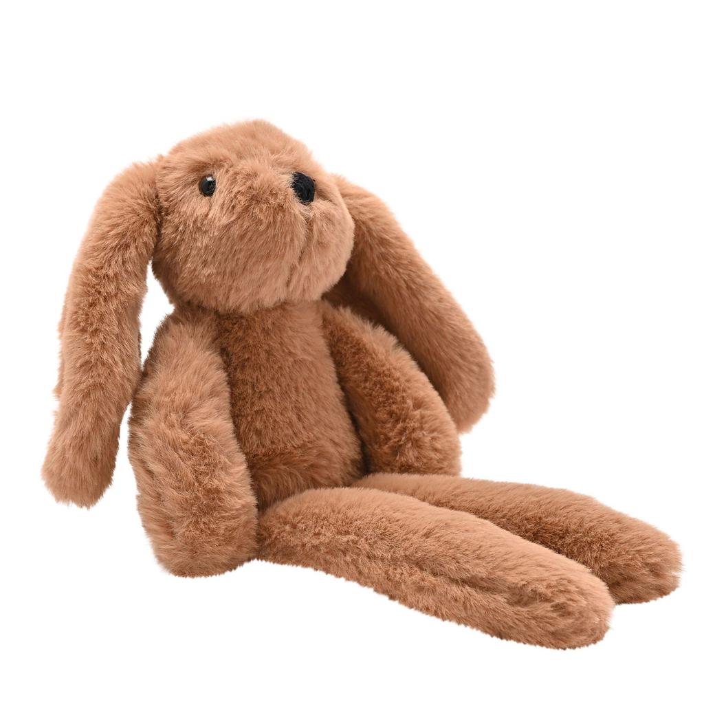 Cookie The Plush Long Leg Dark Brown Bunny 35 Cm