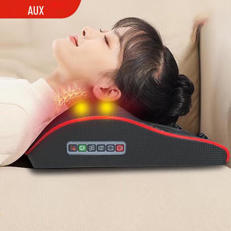 AUX Neck and Lumbar Massager Pillow