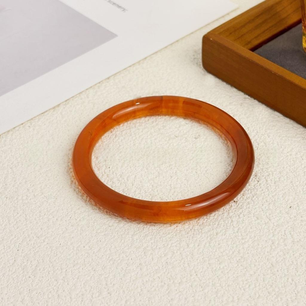 Irregular Punk Geometric Acrylic Resin Wide Bangles Vintage Fashion Gold Color Metal Bracelet Bangle For Women Men Jewelry