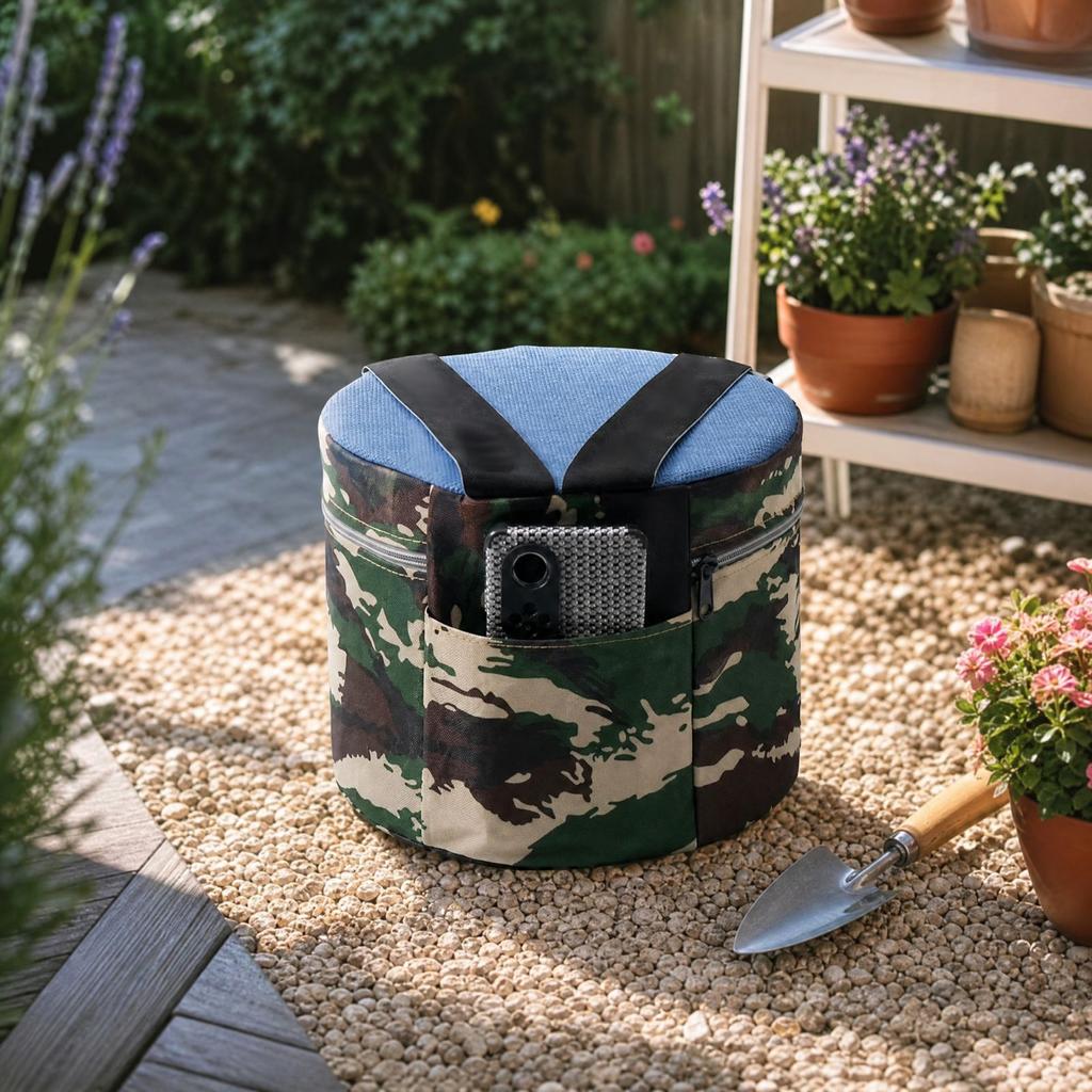 Portable Foam Stool - 20 cm Tall, Gardening Work, Sitting and Indoor Use
