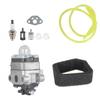 Carburetor Kit With Air Filter For Troy Bilt TB516EC Edger 29cc 4 Stroke Engines