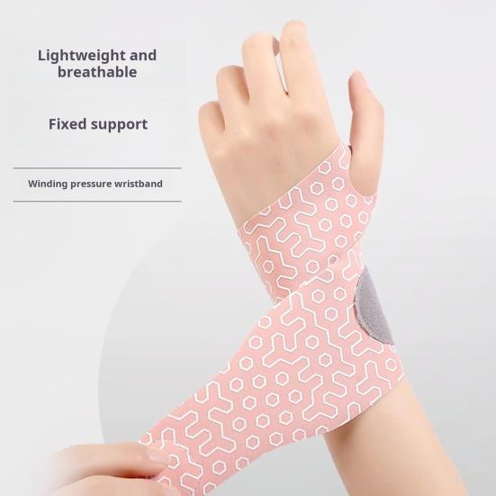 Fascia da polso sportiva ultra sottile Supporto per tunnel carpale Sollievo dal dolore Artrite Tendinite Tutore per polso Mano destra e sinistra Compressione Fasce elastiche per polso