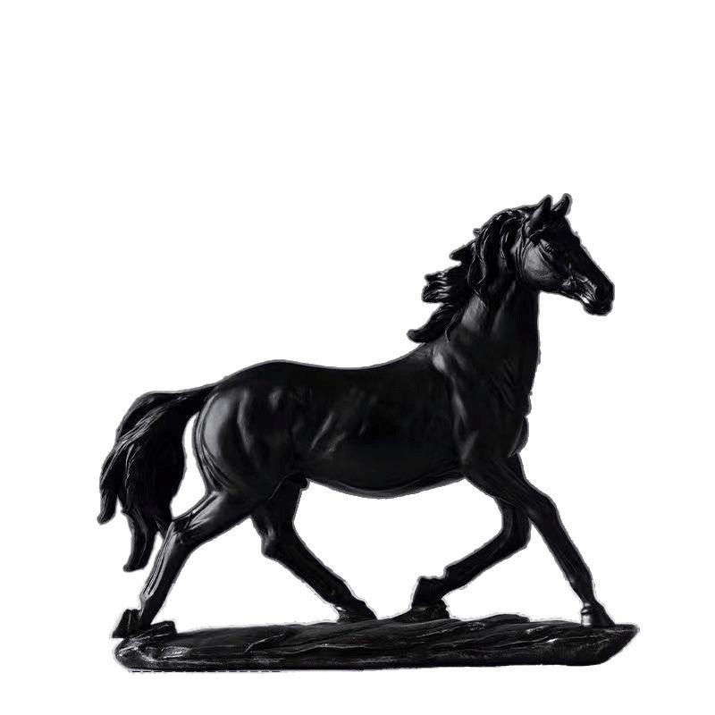 Dragon Horse Spirit Feng Shui Ornament for Wealth - Ideal for Entrance, Study, Living Room, or Office