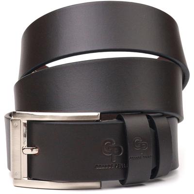 Wysokiej jakości skórzany pasek męski GRANDE PELLE Leather Belt 21461 Brown