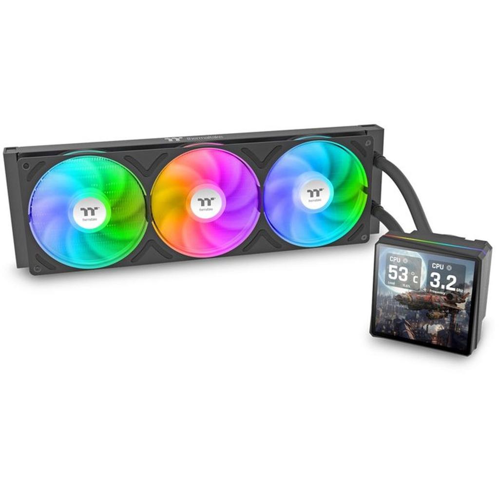 THERMALTAKE - TH360 V3 Ultra A-RGB Sync - CL-W474-PL12SW-A - Watercooling AIO - Ventilateur 1x 360 mm ARGB - Noir