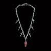 Hip Hop Punk Coffin Cross Sword Thorn Necklace, Retro Fashion Accessory, Ideal Holiday Gift for Christmas Halloween New Year