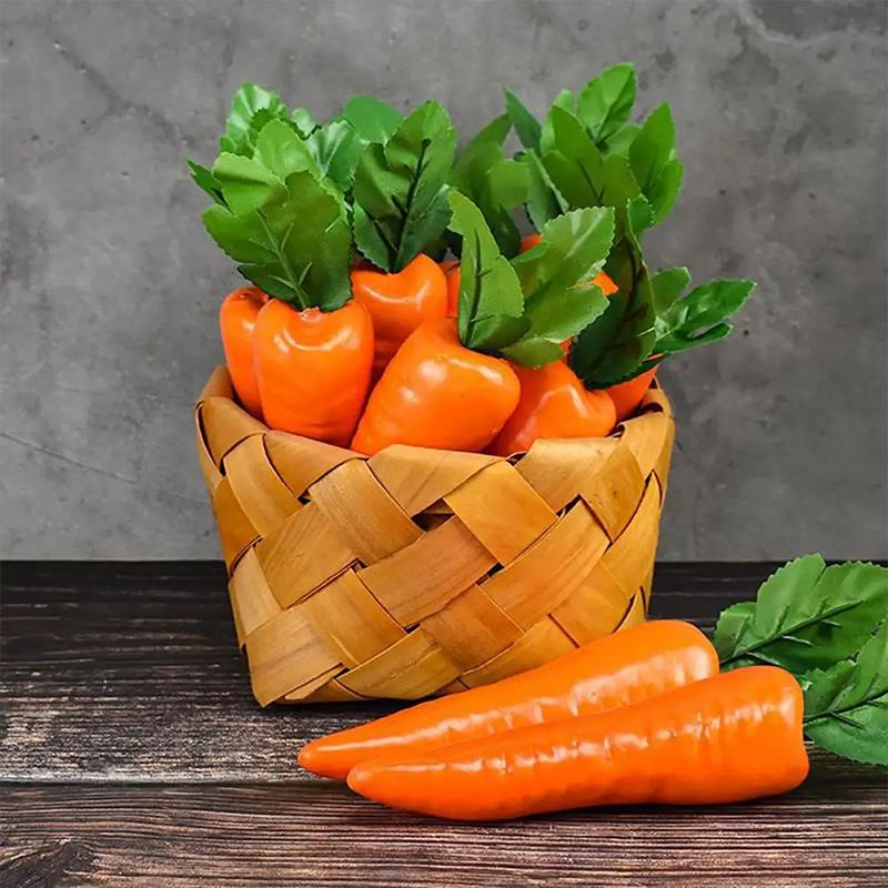 Easter Decoration Simulation Carrot Household Accessories False Carrot Dried Vivid Carrot Model