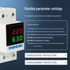 Jingrui JMRD-VAX Dual Display Voltage Protector with Automatic Reset & Overload Protection