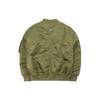 New MLB Puffer Jacket Winter Unisex Army Green 3AJPB0321-43KAS