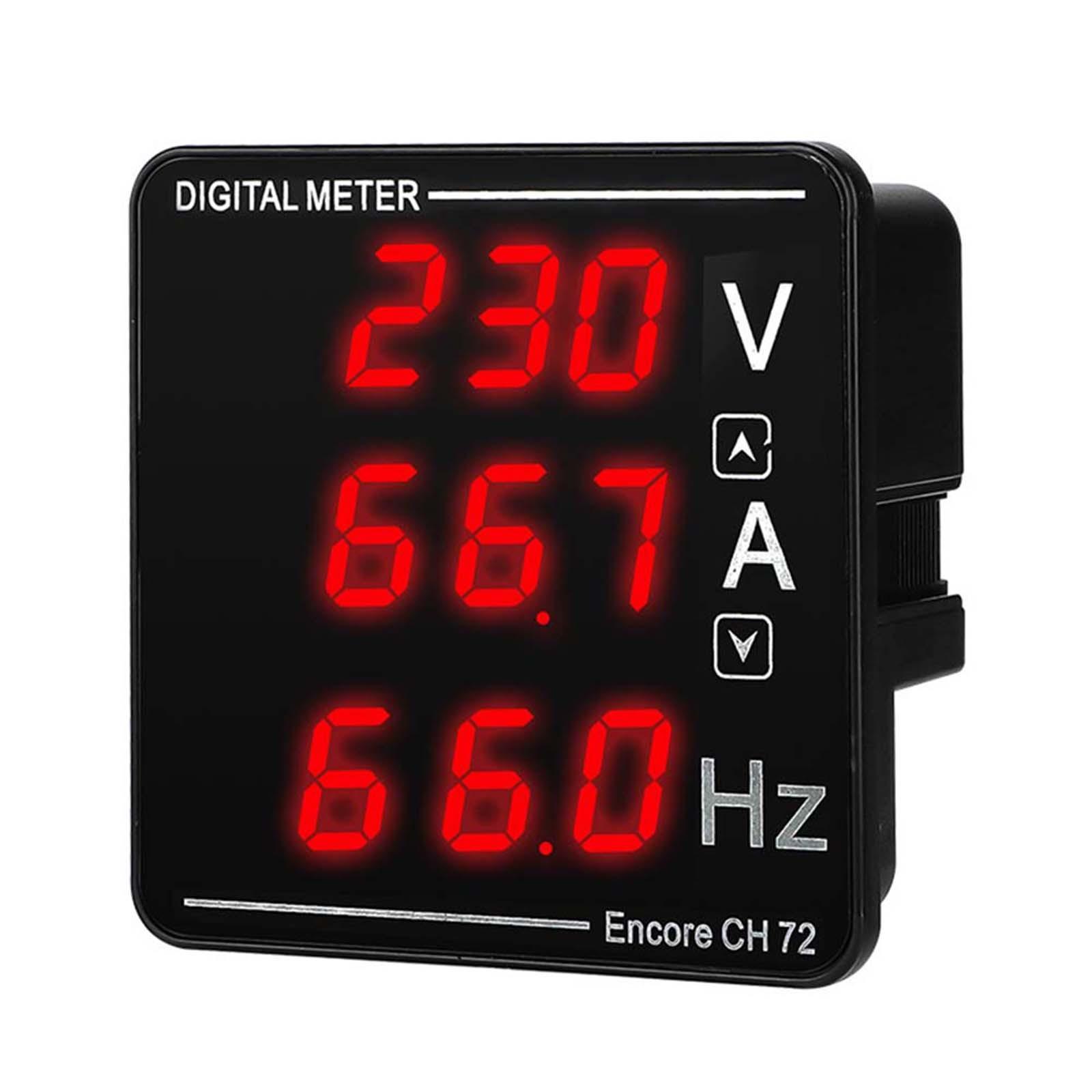 

Digital Volt Ampere Meter with Clear LED Display Suitable for Industry Use